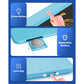 Bravokids 10-Inch LCD Writing Tablet for Kids, Doodle Pad Toy Gift for Ages 3–8, Blue