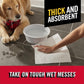 Brawny Brawny Tear-A-Square Paper Towels, 12 Double Rolls = 24 Regular Rolls, 3 Sheet Sizes (Quarter, Half, Full), Strength For All Messes, Cleanups, And Meal Prep