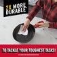 Brawny Brawny Tear-A-Square Paper Towels, 12 Double Rolls = 24 Regular Rolls, 3 Sheet Sizes (Quarter, Half, Full), Strength For All Messes, Cleanups, And Meal Prep