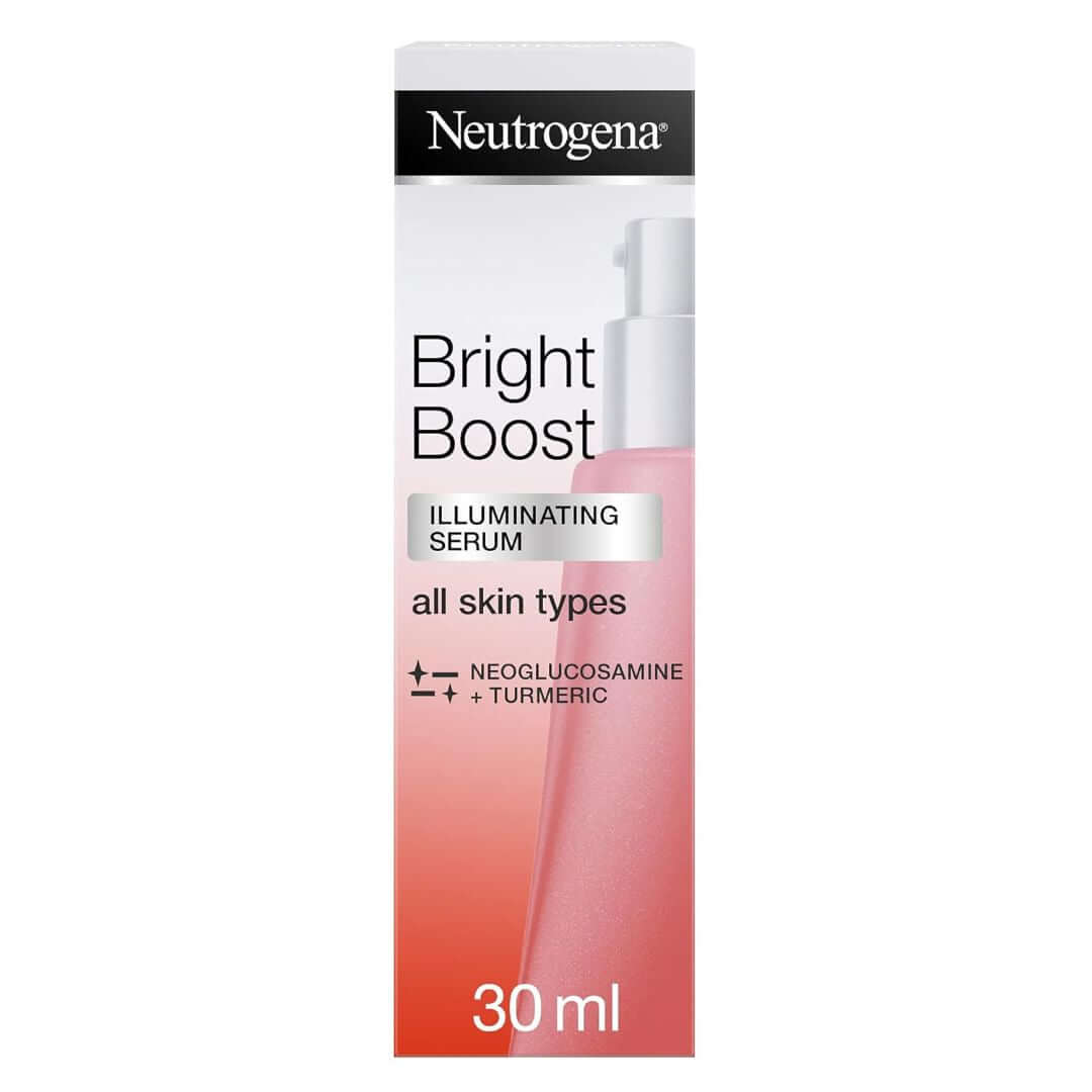 Neutrogena Bright Boost Neoglucosamine + Turmeric Illuminating Serum For All Skin Types 30ml