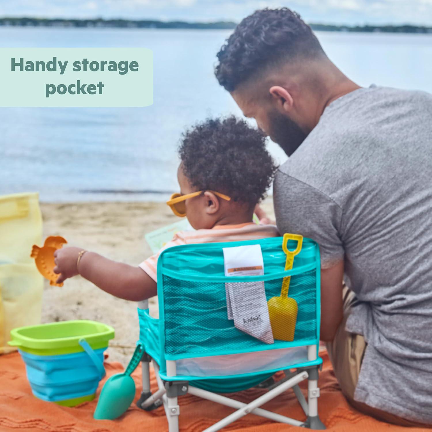 Bright Starts Disney Finding Nemo Pop 'N Sit Portable Booster, Indoor/Outdoor Use, Floor Seat With Feeding Tray, 6 Mos - 3 Yrs,