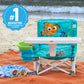 Bright Starts Disney Finding Nemo Pop 'N Sit Portable Booster, Indoor/Outdoor Use, Floor Seat With Feeding Tray, 6 Mos - 3 Yrs,