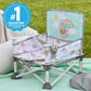 Bright Starts Disney Winnie The Pooh Pop 'N Sit Portable Booster, Indoor/Outdoor Use, Floor Seat With Feeding Tray, 6 Mos - 3 Yrs,