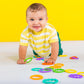 Bright Starts Lots of Links Rings, 24 Count, BPA-Free, Multicolor Toys for Stroller or Seat, Ages 0+ Months