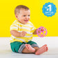 Bright Starts Oball Rattle Pink Easy Grasp Baby Toy for Newborns Pack of 1