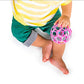 Bright Starts Oball Rattle Pink Easy Grasp Baby Toy for Newborns Pack of 1