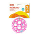 Bright Starts Oball Rattle Pink Easy Grasp Baby Toy for Newborns Pack of 1