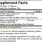Bronson Milk Thistle, Silymarin Marianum & Dandelion Root, Liver Health & Antioxidant Support, Detox, 250 Capsules