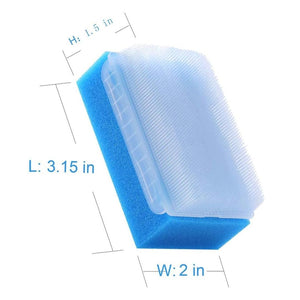 Wellgler Autism Sensory Brush & Bath Sponges 12 Count