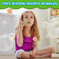 Mini Bubble Wand Party Favors for Kids, 20-Pack, Non-Candy Goodie Bag Stuffers, Birthday or Wedding Use