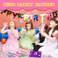 Mini Bubble Wand Party Favors for Kids, 20-Pack, Non-Candy Goodie Bag Stuffers, Birthday or Wedding Use