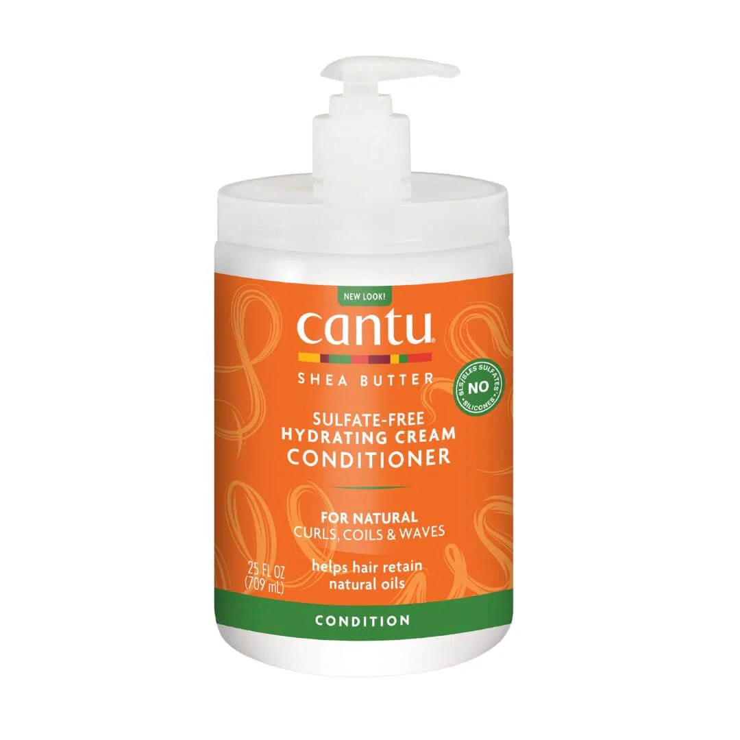 Cantu Shea Butter Sulfate-Free Cream Shampoo & Conditioner,817513019074