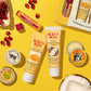 Burt's Bees Christmas Gifts, 6 Skincare Stocking Stuffers Products, Tips And Toes Set - Pomegranate Lip Balm, Almond Milk And Honey Hand Creams, Coconut Foot Cream, Lemon Butter Cuticle Cream And Hand Salve,
