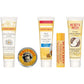 Burt's Bees Essential Everyday Beauty Valentines Day Gifts Set, 5 Travel Size Products - Deep Cleansing Cream, Hand Salve, Body Lotion, Foot Cream And Lip Balm,