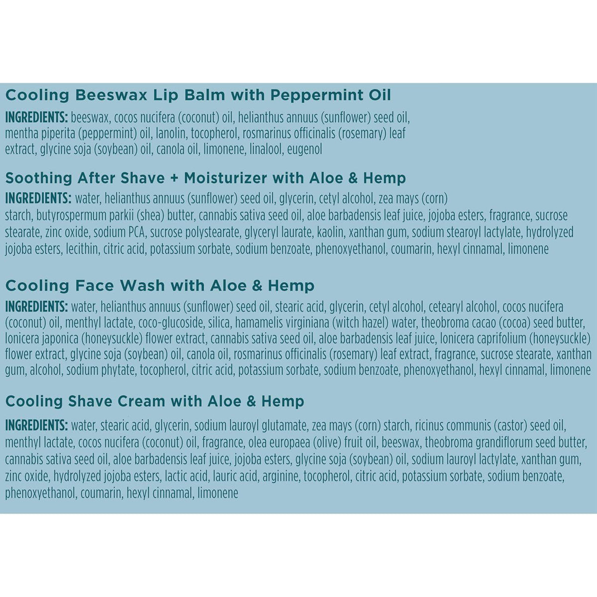 Burt's Bees Gifts Ideas - Grooming Essentials Kit, 4 Products For Men - Cooling Face Wash, Shave Cream, Soothing Moisturizer After Shave And Original Beeswax Lip Balm,