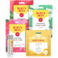 Burt S Bees Valentines Day Gifts, Mask Bundle Set; Moisturizing Lip Mask, Ultra Conditioning Lip Balm, Refreshing Sheet Mask, Calming Sheet Mask; Festive Packaging; 1 Gift Set,