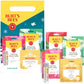 Burt S Bees Valentines Day Gifts, Mask Bundle Set; Moisturizing Lip Mask, Ultra Conditioning Lip Balm, Refreshing Sheet Mask, Calming Sheet Mask; Festive Packaging; 1 Gift Set,