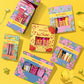 Burt's Bees Valentines Day Gifts Ideas - Balm Bouquet Lip Balm Set, Original Beeswax, Vanilla Bean, Cucumber Mint, Coconut And Pear Pack, Natural Origin Lip Treatment, 4 Tubes, 0.15 Oz.,