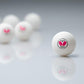Butterfly R40+ Table Tennis Balls, 3 Pack, 40mm, White, Professional Ping Pong Balls for Competition or Training