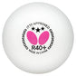 Butterfly R40+ Table Tennis Balls, 3 Pack, 40mm, White, Professional Ping Pong Balls for Competition or Training