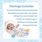 Caranovo Lifelike Baby Doll, 12 Inch, Vinyl Full Body, Sleeping Reborn Doll, Realistic Look, For 3+ Years Kids