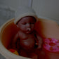 Caranovo Lifelike Baby Doll, 12 Inch, Vinyl Full Body, Sleeping Reborn Doll, Realistic Look, For 3+ Years Kids