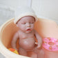Caranovo Lifelike Baby Doll, 12 Inch, Vinyl Full Body, Sleeping Reborn Doll, Realistic Look, For 3+ Years Kids
