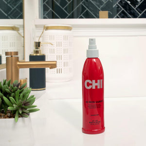 CHI 44 Iron Guard Thermal Protection Spray, Nourishing Formula Helps Resist Heat Damage To Hair And Tame Frizz, 2 Oz,
