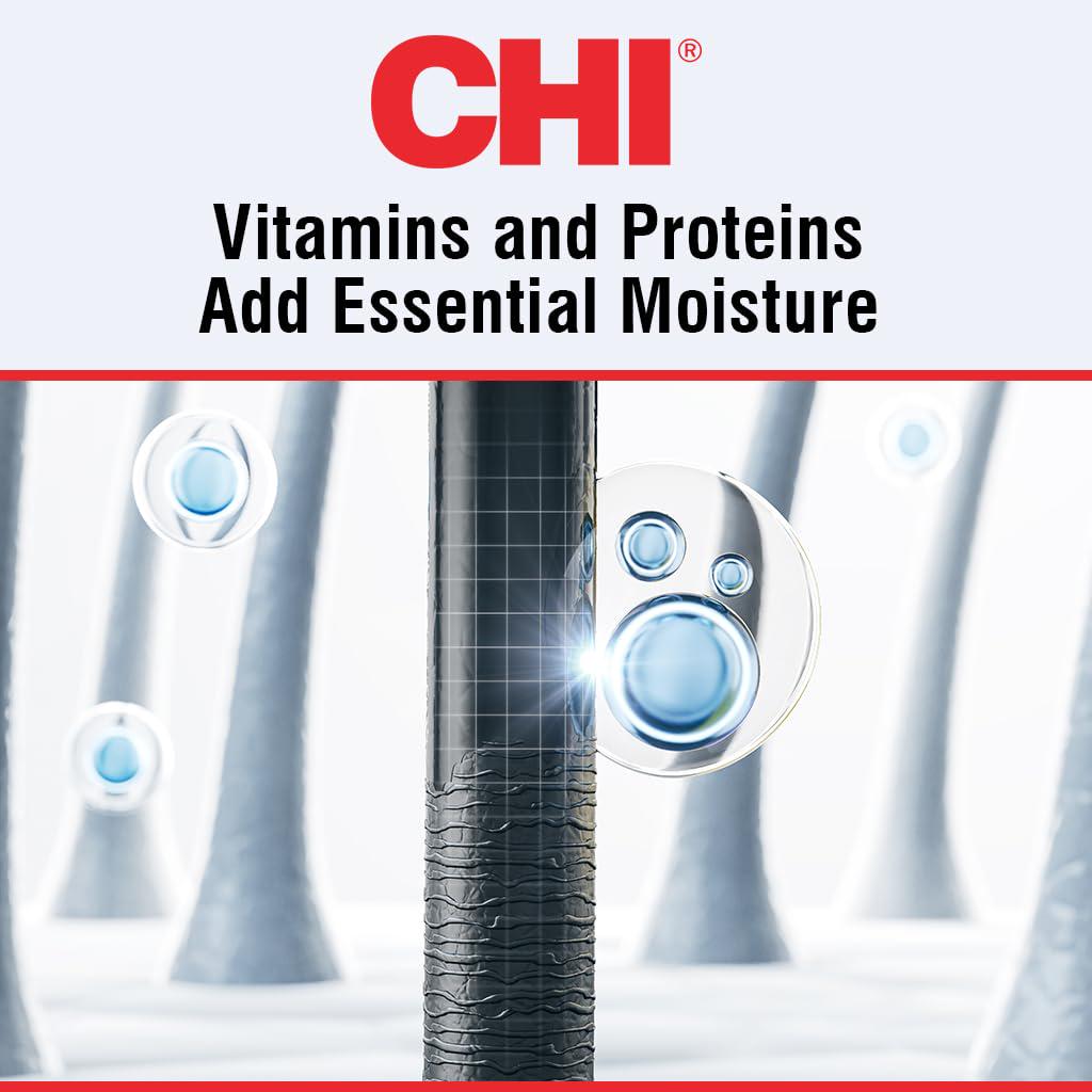 CHI 44 Iron Guard Thermal Protection Spray, Nourishing Formula Helps Resist Heat Damage To Hair And Tame Frizz, 2 Oz,