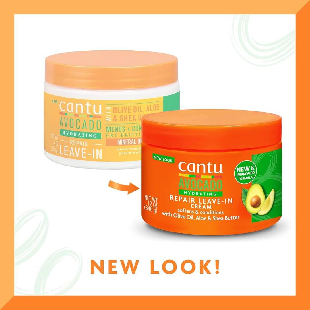 Cantu Avocado Hydrating Repair Leave-In Cream 340g,817513019890