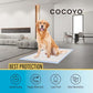 Cocoyo Dog Training Pads 22 x 22 Inches 100 Count Ultra Absorbent Leakproof Puppy Potty Pads for Indoor Use