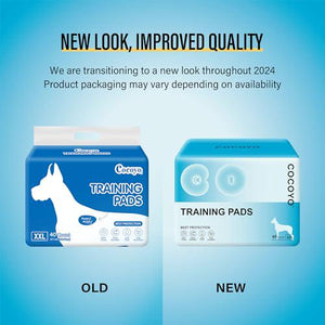 Cocoyo Training Pads XXL 30 x 36 Inches 40 Count Super Absorbent Dog Pee Pads for Puppies