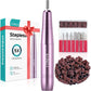 COSLUS COSLUS Electric Nail Drill File Professional: For Acrylic Gel Dip Powder Nails Portable Nail Machine Kit Manicure Pedicure Tools Polishing Set With Nail Drill Bits Sanding Bands