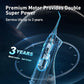 Coslus Water Dental Flosser, Portable Cordless Oral Irrigator, Rechargeable, IPX7 Waterproof, 300ml, Pink