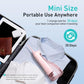 Coslus Water Dental Flosser, Portable Cordless Oral Irrigator, Rechargeable, IPX7 Waterproof, 300ml, Pink