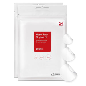 COSRX COSRX Acne Pimple Patch Absorbing Hydrocolloid Original 3 Size Patches For Blemishes And Zits Cover, Spot Stickers For Face And Body, Not Tested On Animals