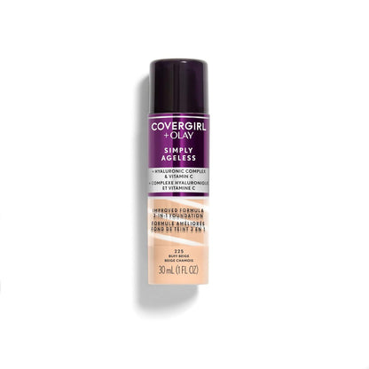COVERGIRL COVERGIRL And Olay Simply Ageless 3-in-1 Liquid Foundation, Buff Beige, 1 Fl Oz (Pack Of 1)