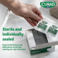 Medline Curad Alcohol Prep Pads, 400 Medium Isopropyl Alcohol Wipes, Individually Wrapped, First Aid Alcohol Swabs for Cuts & Scrapes, Pack of 4 Boxes