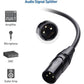 Cable Matters 2-Pack Premium XLR To XLR Cables, XLR Microphone Cable 20 Feet, Oxygen-Free Copper (OFC) XLR Male To Female Cord, Mic Cord, XLR Speaker Cable, Black,