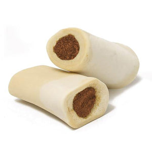 Cadet Double Stuffed Shin Bone Dog Chew Bacon and Cheese Flavor for Aggressive Chewers 1 Count