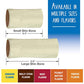 Cadet Peanut Butter Stuffed Shin Bone, Large, Long-Lasting Dog Chew, High Protein, Dental Support