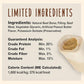 Cadet Peanut Butter Stuffed Shin Bone, Large, Long-Lasting Dog Chew, High Protein, Dental Support