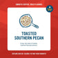 Cameron's Coffee Roasted Ground Coffee, Flavored Toasted Southern Pecan, 32oz, Pack of 1