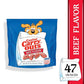 Canine Carry Outs Dog Treats Beef Flavor 47 oz Soft and Chewy Snack for All Breeds