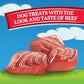 Canine Carry Outs Dog Treats Beef Flavor 47 oz Soft and Chewy Snack for All Breeds