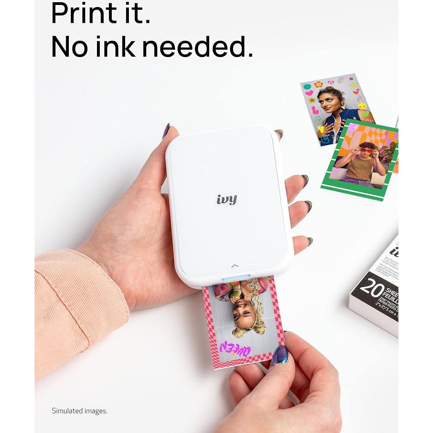 Canon ZINK 2 X 3 Photo Sticker Paper Pack (100 Sheets),