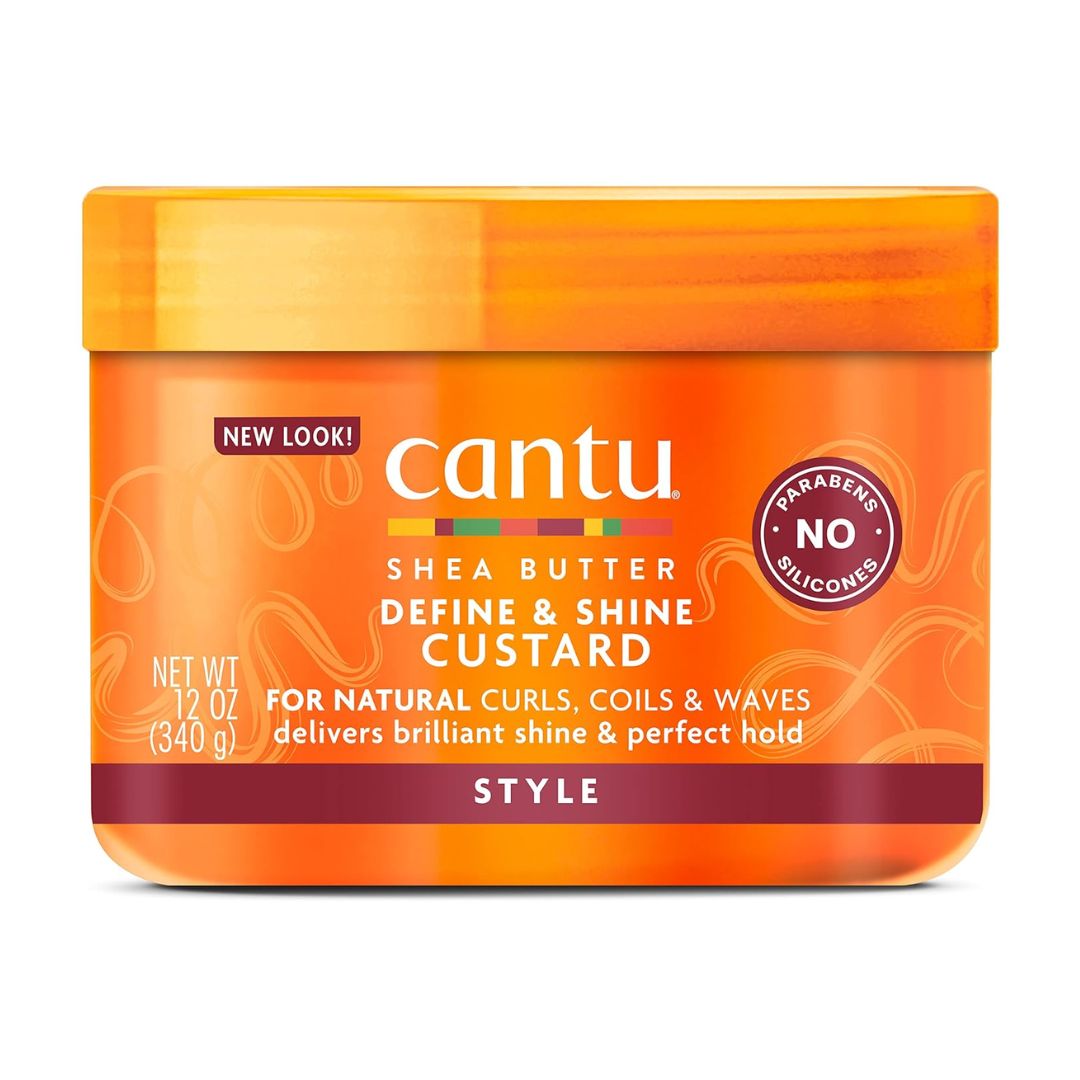 Cantu Shea Butter Define & Shine Custard Cream 340g