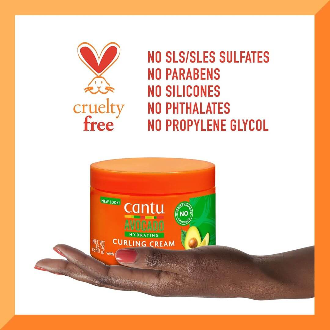 Cantu Avocado Hydrating Curling Cream 340g,817513019906