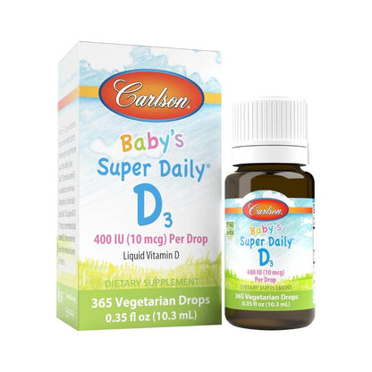 Carlson Baby's Super Daily D3 400 IU Vitamin D Drops 10.3ml