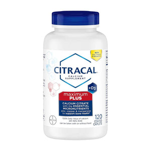 Citracal Maximum Plus Calcium Citrate +D3 120 Coated Caplets